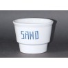 Porcelanowy pojemnik na piasek SAND