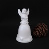 Porcelanowy aniołek z akordeonem 