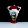 Wazonik z Widokiem Kościoła "Gruss aus Reichenau" - Porcelana XIX w.
