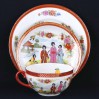 Trio w stylu Japan / China Bunt - kolekcjonerska filiżanka w typie Cztery Gejsze 