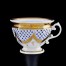 Fantastycznie malowana i złocona porcelana wałbrzyska z XIX wieku