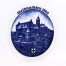 Talerz Rosenthal Weihnachten 1942 Marienburg - rzadki rocznik wojenny, kobalt, oryginał