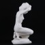 Porcelanowa figurka Art Déco: akt kobiecy w dynamicznej pozie