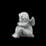 Szlachetna figurka wykonana z porcelany