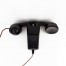 Kompletny domofon: słuchawka z kablem i bazą przyścienną