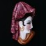 Art deco zabytkowa maska ceramiczna z wiedeńskiej manufaktury. 