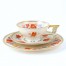 Eleganckie trio Art Deco z porcelany manufaktury Carstens