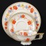 Wyjątkowe trio śniadaniowe z porcelany artystycznej Sorau Carstens z epoki Art Deco (1925-1939)