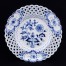 Doskonała i zabytkowa ozdoba porcelanowa z wzorem cebulowym