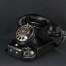 Rzadki W28 Telefon RFT 1953 Szklane Dzwonki NRD