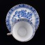 Biała porcelana z niebieskiem wzorem China Blau