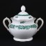 BAROCK Cukiernica Rosenthal 1922 w zielonym zdobieniu Camaieu