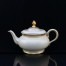 Elegancki wyrób- czajnik do herbaty w stylu Art Deco, złocony