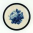 Pigwa z jeżynami -kobaltowy wzór na kremowej porcelanie