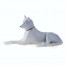 Dog niemiecki z wytwórni Pfeffer Gotha ok 1910 rok - porcelanowa figurka psa