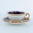 Duo mocca z białej bawarskiej porcelany marki Mitterteich Bavaria.