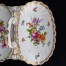Doskonała malatura kwiatowa na białej porcelanie