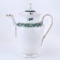 Rzadki dzbanek Rosenthal "Barock" z charakterystyczną zieloną girlandą kwiatową. Porcelana Selb-Bavaria 1922. Sygnatura „Modell Ph. Rosenthal". Zabytkowe dzieło sztuki użytkowej