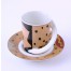 Porcelanowe duo do małej kawy espresso