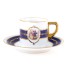 Rzadka filiżanka Rosenthal Selb-Bavaria z scenkami galantnymi. Grubościenna porcelana kawiarniana 1920-1933