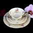 Elegancja z epoki Art Deco - trio porcelanowe