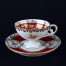 Bogato złocona porcelana z uroczym motywem