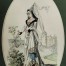Przykład stroju XV wiecznej francuskiej szlachcianki.