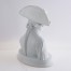 Biała Porcelana Śląska Popiersie Fryderyka II Rzadki Okaz Kolekcjonerski 1939