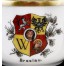 Breslau - herb wielokolorowy z podpisem na dawnej porcelanie KPM