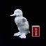 Piękna porcelanowa figurka młodej kaczki