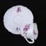 Bratki na porcelanie z końca 19 wieku