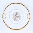 Elegancka patera KPM Waldenburg z XIX wieku. Ręcznie złocona porcelana śląska – unikat dla kolekcjonerów i miłośników antyków.
