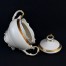 Dwuczęściowa cukierniczka porcelanowa