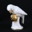 Porcelanowy Ptak Krzyżodziób Gerold & Co Bavaria 1937-1960 kolekcjonerski okaz 