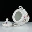 Unikatowa cukiernica porcelanowa Swirl - Hermann Ohme z lat 1882-1900. Doskonały element kolekcjonerski.