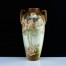 Secesyjny wazon porcelanowy w kwitnące róże