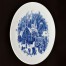 Meissen 1961 rok - piękny talerz