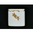 Bawarska porcelana złocona - stojak do wykałaczek