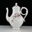 Antykwaryczny dzbanek porcelanowy z motywem Swirl fason FORM L - Hermann Ohme