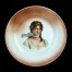 Porcelanowy talerz śląski z wizerunkiem królowej Luizy pruskiej
