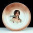 Porcelanowy talerz z Królową Pruską LUIZĄ