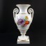 Meissen oryginalny wazon miśnieński z malowanym motywem kwiatowym
