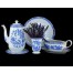 Porcelanowe elementy z kolekcji China Blau oferowane w naszym sklepie z dawną porcelaną