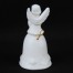 Vintage stylowy dzwonek porcelanowy