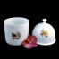Dwuczęściowy pojemnik ze szlachetnej porcelany