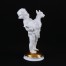 Ekskluzywna figurka Rosenthal Max Hermann Fritz model 473. Putto z koźlątkiem 1932, białą porcelana Bavaria z sygnaturą.