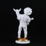 Widok z tyłu na figurkę z porcelany Rosenthal