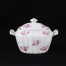 Różana cukiernica - porcelana RS Tillowitz