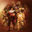 Straż nocna wg. Rembrandt - porcelanowy talerz ścienny