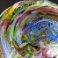 Cudownie połączony filigran z Millefiori i Zanfrico